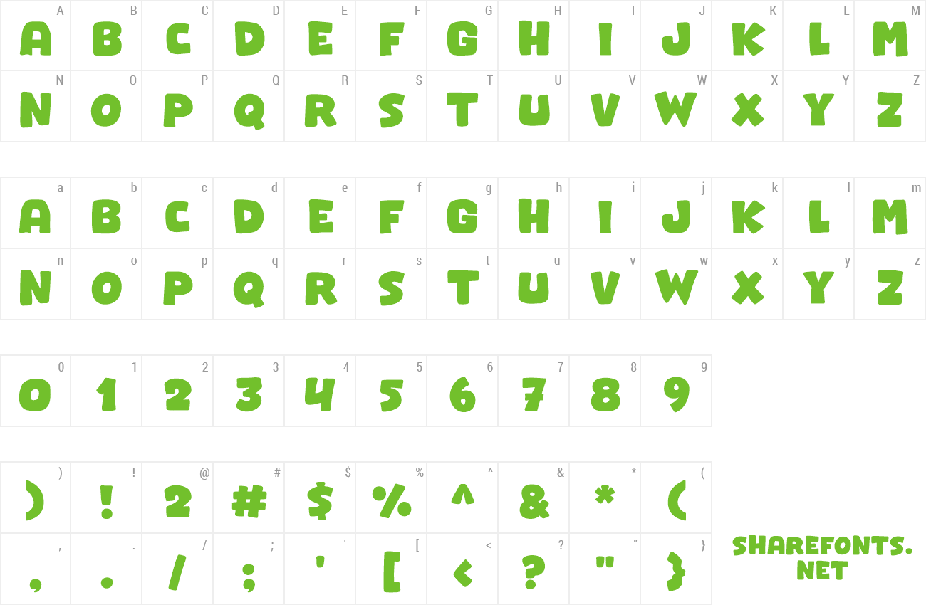 Font Jumps Winter preview